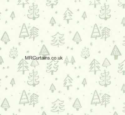 Curtains Ideas christmas curtain fabric : Christmas Tree by Prestigious Textiles Curtain Fabric | Silver £9.99
